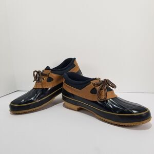 SPORTO ORIGINAL NAVY BLUE DUCK SHOES WATERPROOF WITH THERMOLITE INSULATION SZ 9